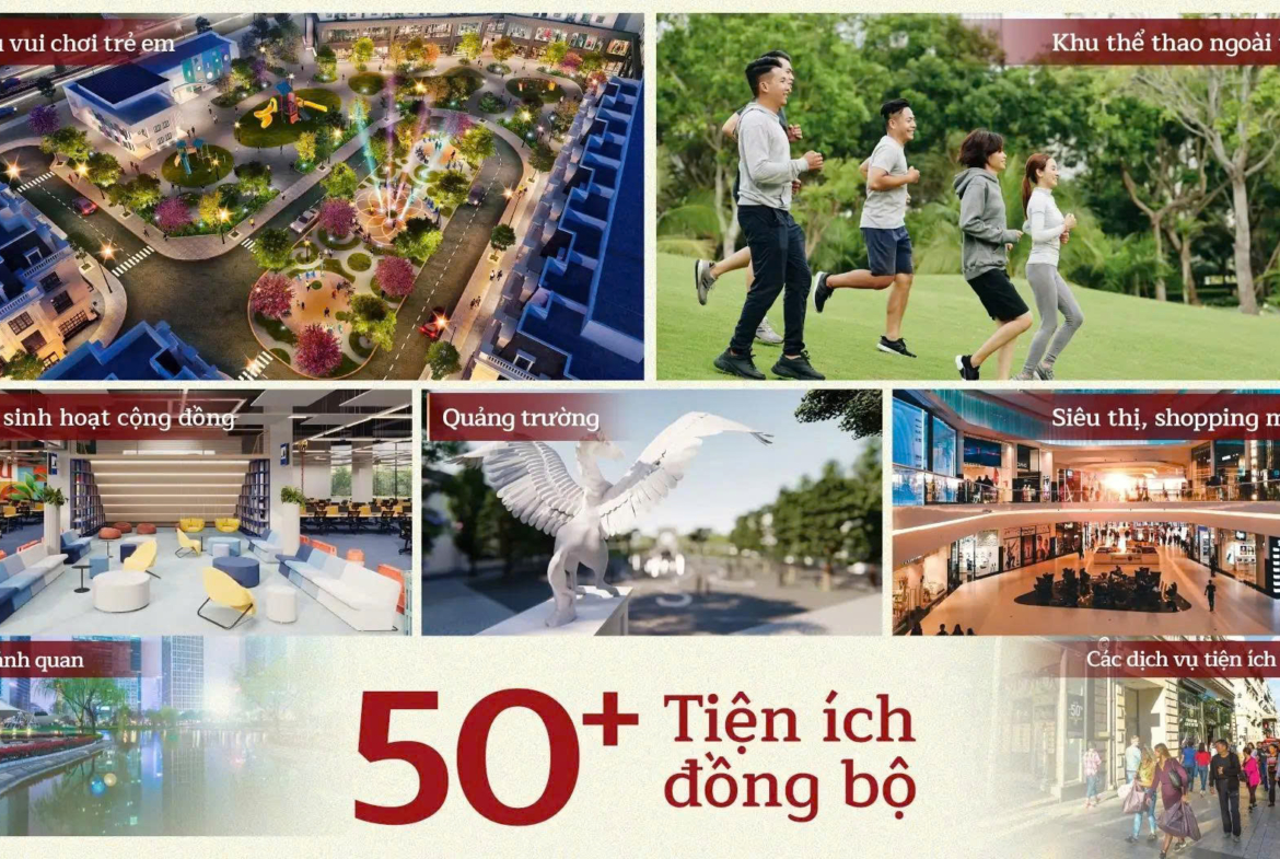 Tổng hợp 50+ tiện ích đồng bộ tại Hausman FLC, bao gồm khu vui chơi trẻ em, thể thao, sinh hoạt cộng đồng, quảng trường, siêu thị. Xem chi tiết tiện ích tại kygoibatdongsan.