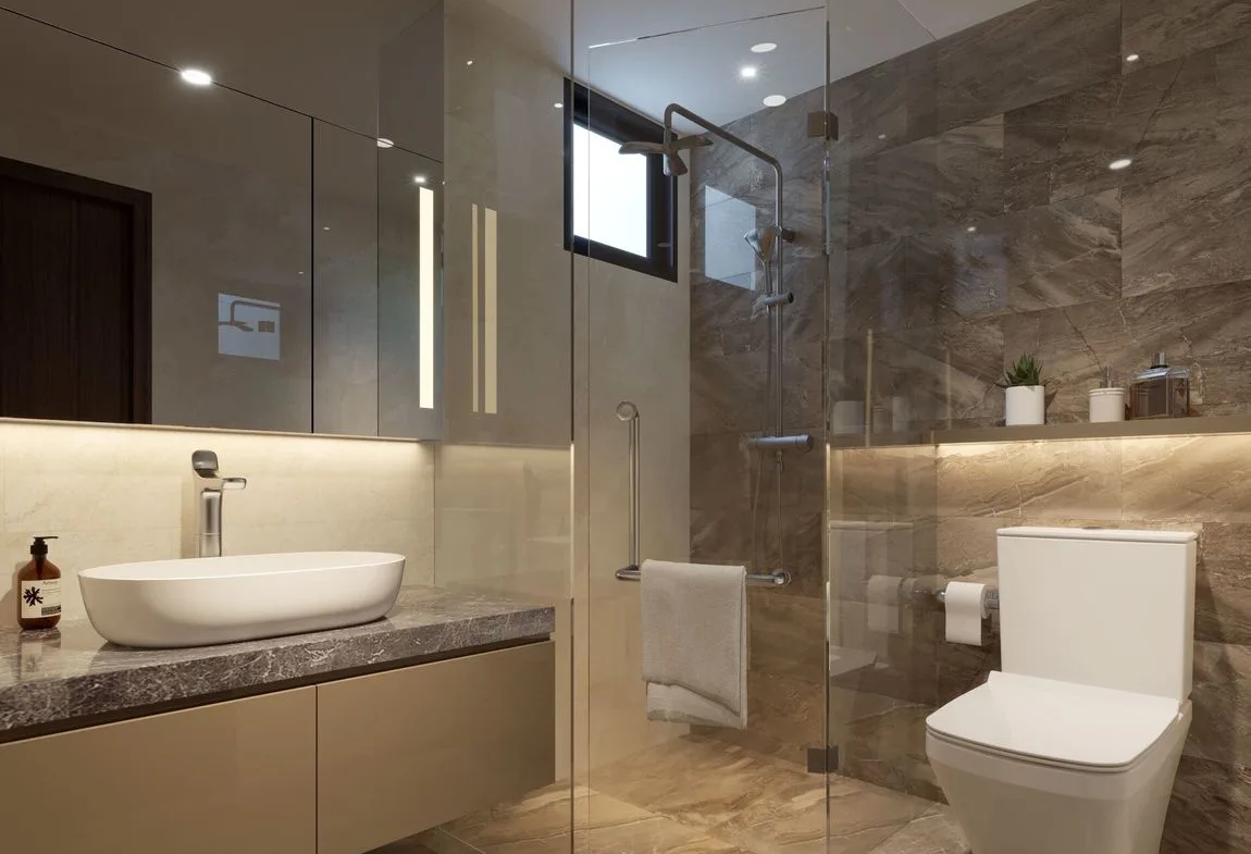 Căn hộ mẫu 2 phòng ngủ An Bình Homeland, diện tích 65–75m2, thiết kế thông minh.