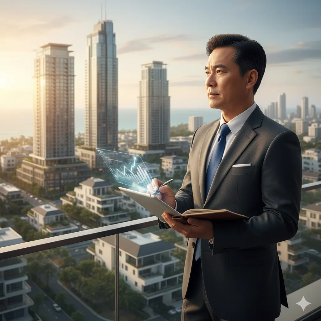 Hình ảnh minh họa chiến lược đầu tư nhà đất 2025 với dòng tiền bền vững