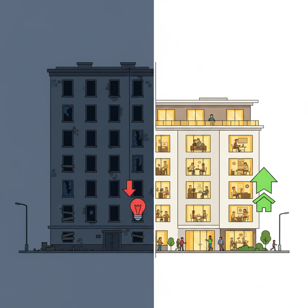 So sánh căn hộ sai vị trí và căn hộ đắc địa – bài học kinh nghiệm đầu tư bất động sản.