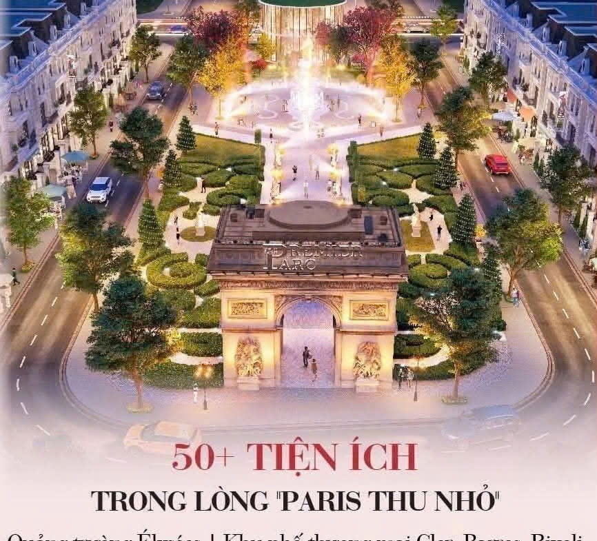 Hơn 50 tiện ích trong lòng "Paris thu nhỏ" với Quảng trường Élysées và khu phố thương mại tại Hausman FLC. Tìm hiểu tiện ích khu Tây qua kygoibatdongsan