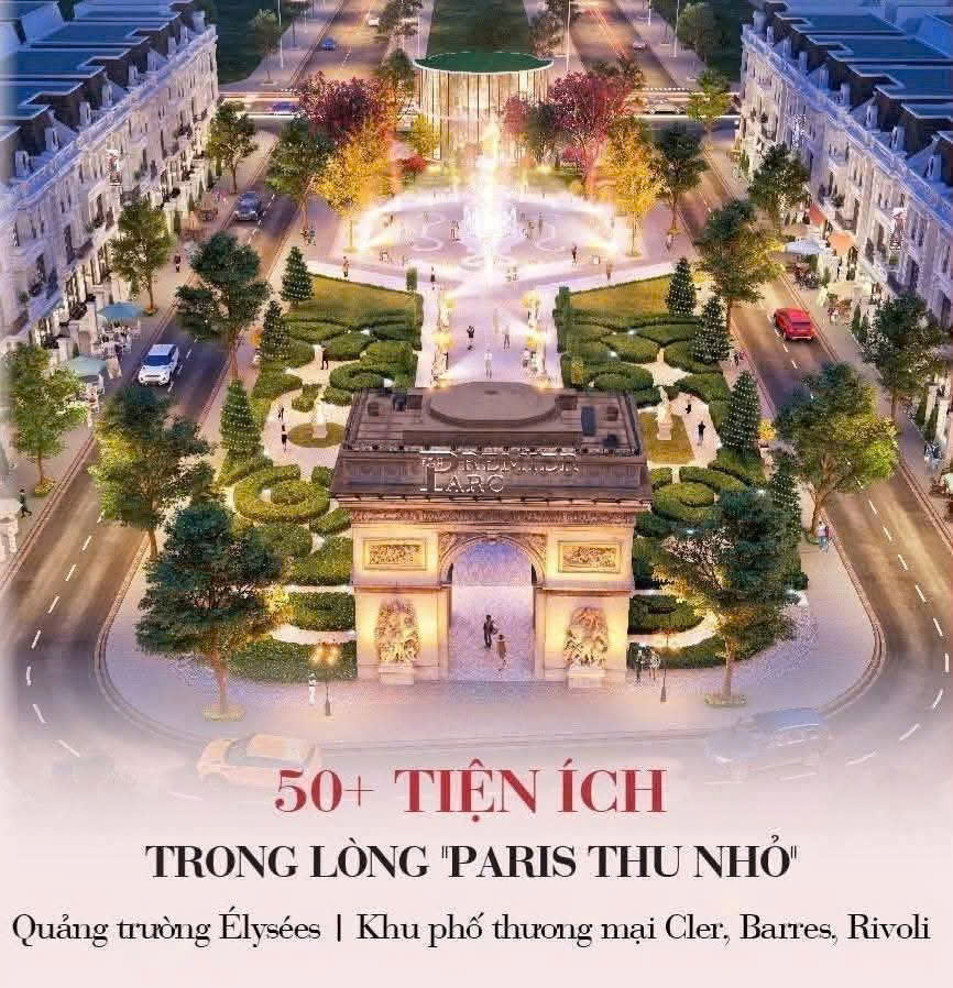 Hơn 50 tiện ích trong lòng "Paris thu nhỏ" với Quảng trường Élysées và khu phố thương mại tại Hausman FLC. Tìm hiểu tiện ích khu Tây qua kygoibatdongsan