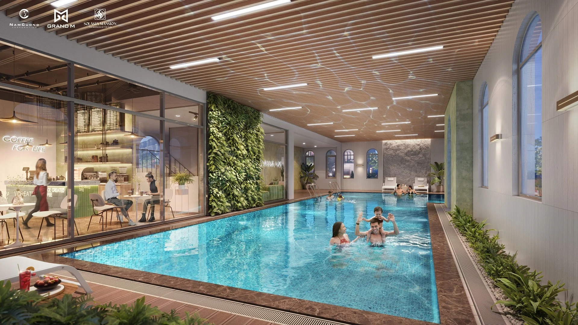 tien-ich-solasta-mansion-duong-noi (5) Hồ bơi ngoài trời tại Solasta Mansion Dương Nội