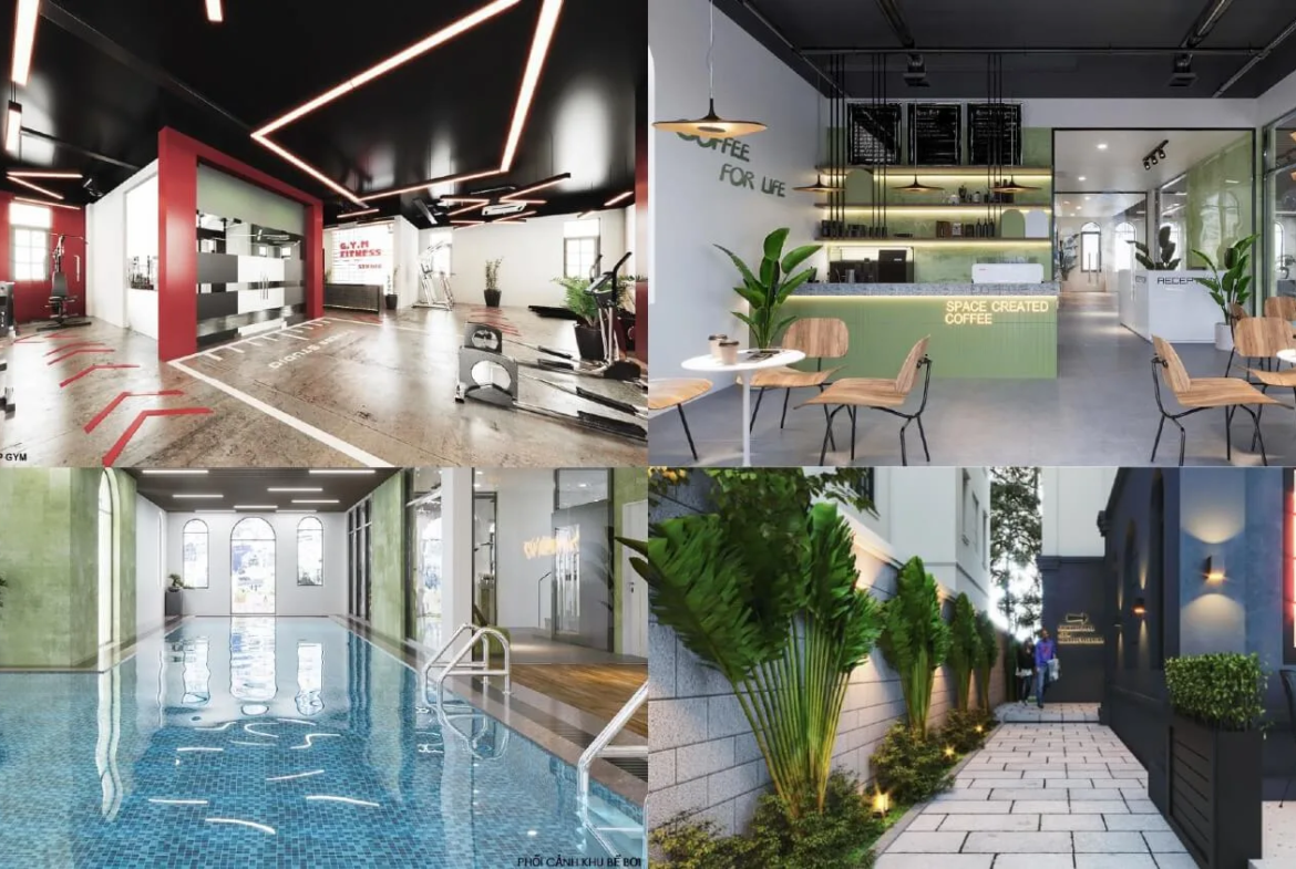 Hồ bơi ngoài trời tại Solasta Mansion Dương Nộiácxcs