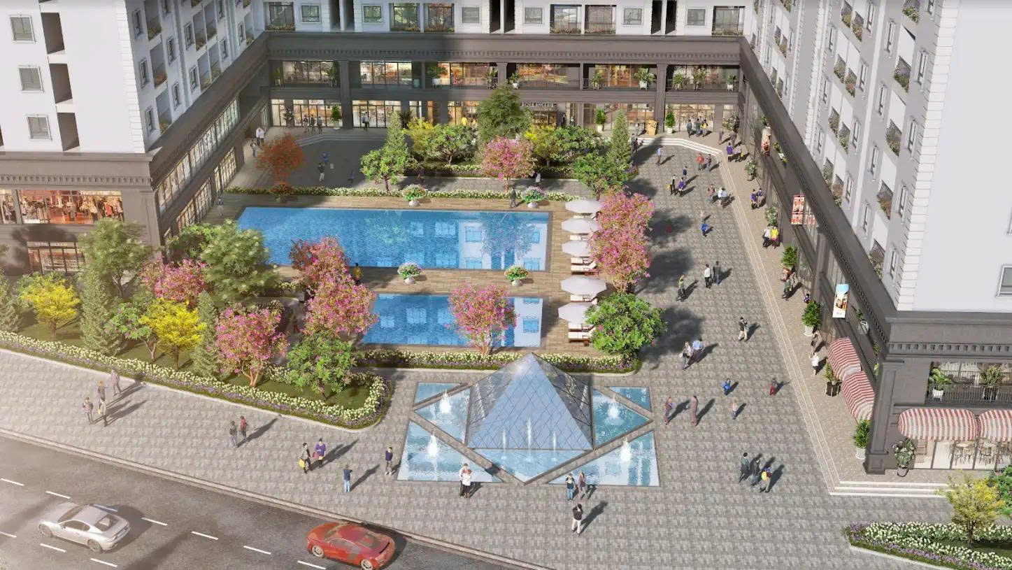 Hien dai, noi that sang trong va he thong tien ich dong bo hon 50 tien ich cao cap. Chung cu Hausman FLC Dai Mo nam tai mat duong Le Quang Dao, Dai Mo, Nam Tu Liem, Ha Noi  du an cua FLC Group phat trien theo phong cach kien truc Phap.