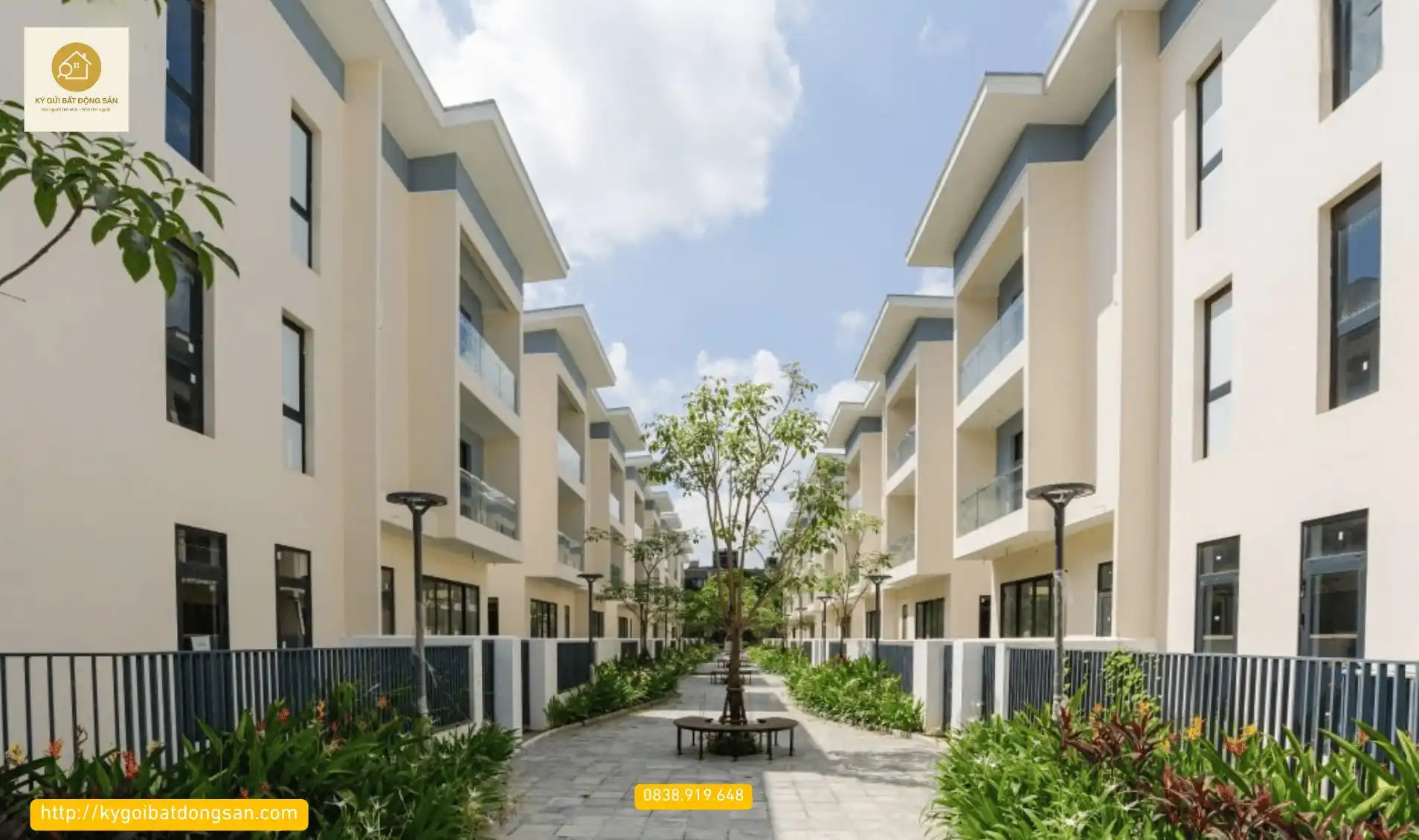 Sơ đồ mặt bằng phân lô chi tiết biệt thự An Quý Villa trong lõi khu đô thị Dương Nội.