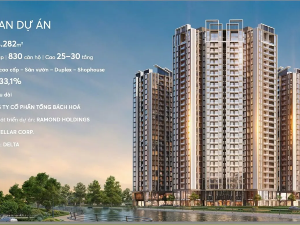 Sơ đồ mặt bằng tổng thể các tòa căn hộ Ivy, Lavis và Seren tại dự án Greenera Southmark