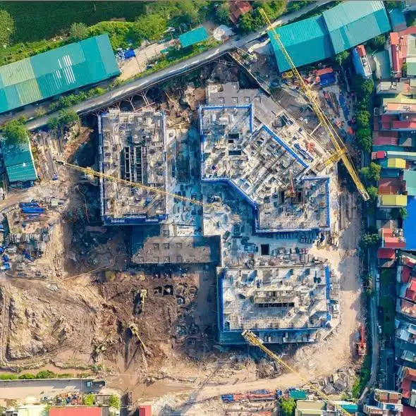 Tiến độ thi công tòa SM3 Seren dự án Greenera Southmark cập nhật tháng 12/2025 - LH: 0838.919.648