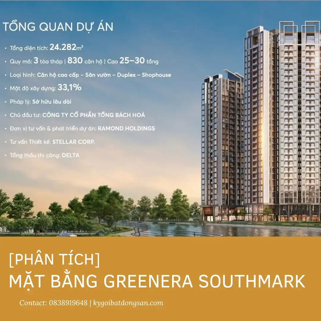 2026: Tối Ưu HTLS Greenera Southmark - Vốn 30% Sở Hữu Ngay