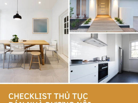 Checklist thủ tục bán nhà Dương Nội: 5 sai lầm "chết người"