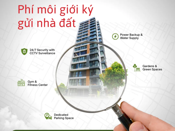 Phí môi giới ký gửi nhà đất: Đầu tư 1% - Thu lời 5% giá trị