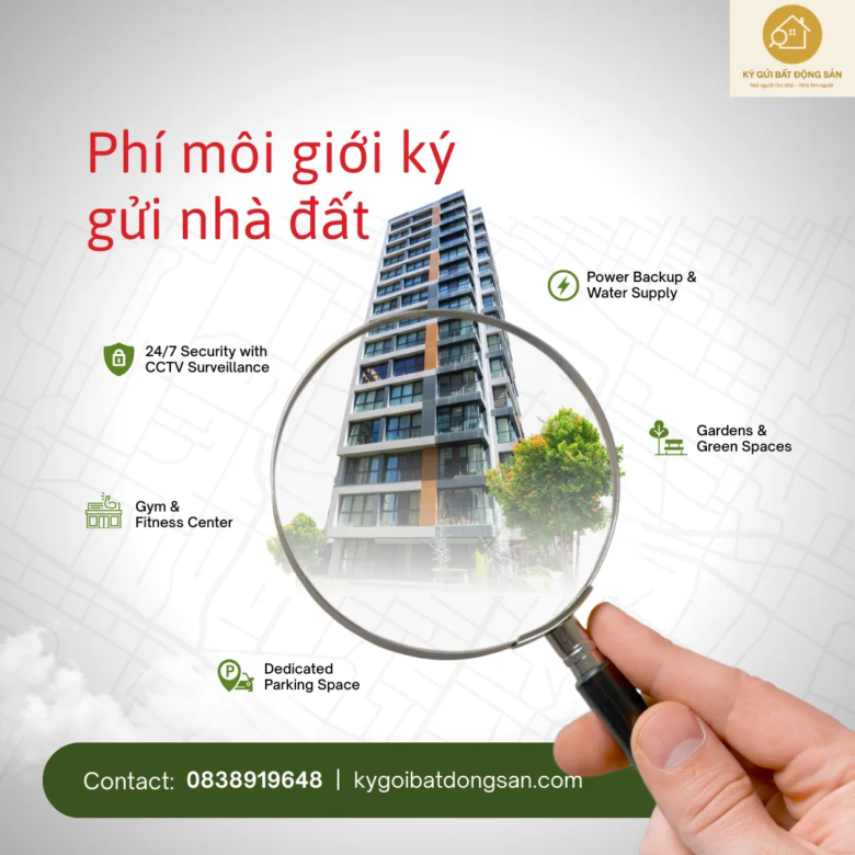 Phí môi giới ký gửi nhà đất: Đầu tư 1% – Thu lời 5% giá trị