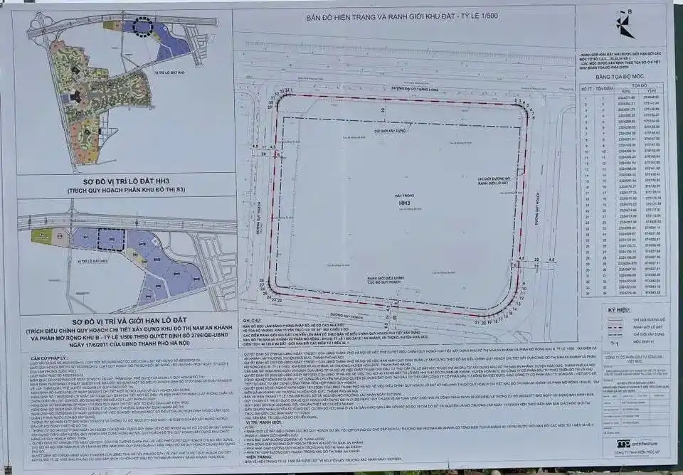 Tổng quan quy hoạch phân khu HH3 dự án Imperia Sky Park Nam An Khánh