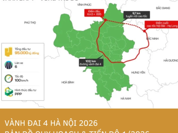 quy hoạch Vành đai 4 2026
