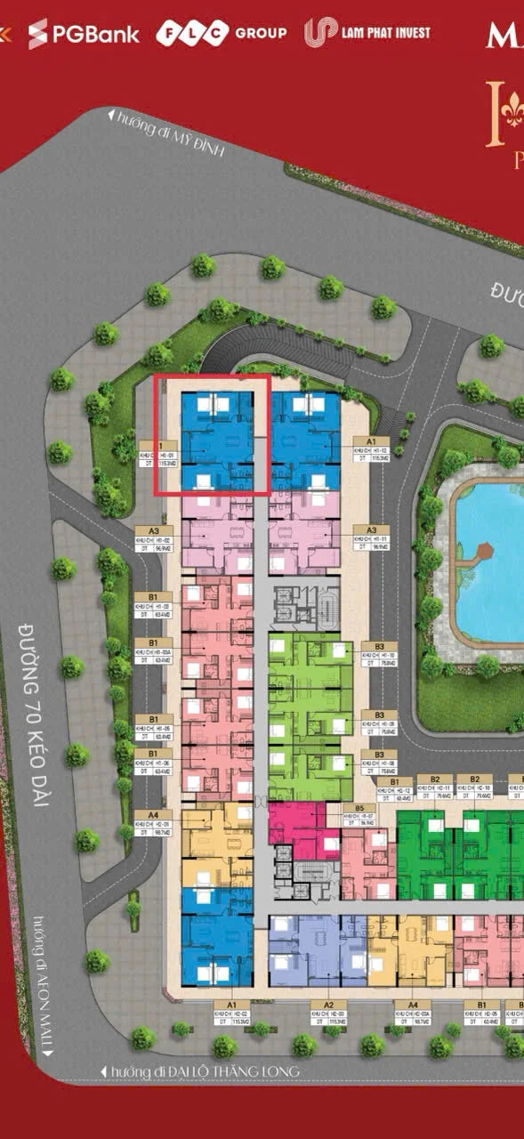 Suất ngoại giao Hausman 115m2 căn góc view trực diện biệt thự Louis City và đường Lê Giản