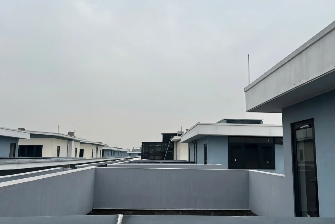 Tầng tum và sân thượng biệt thự An Quý Villa Nam Cường