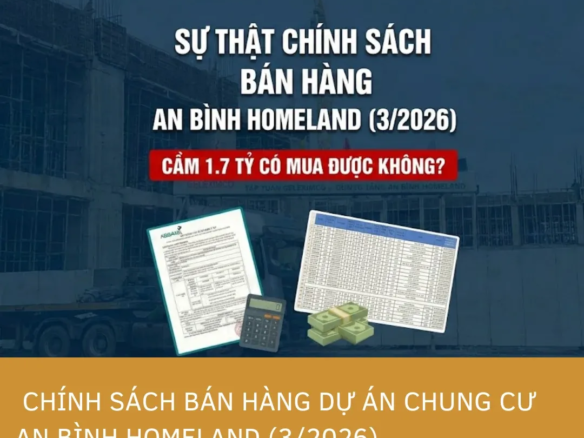 Tài liệu chi tiết về chính sách bán hàng An Bình Homeland với nội dung bản chào sản phẩm cho vay ưu đãi từ ABBANK, hỗ trợ vay 70% giá trị tài sản và lãi suất ưu đãi 11.55%/năm.