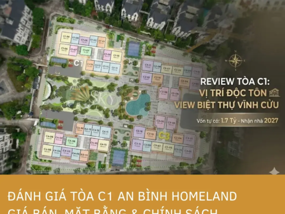Ảnh bìa tổng quan Review Tòa C1 An Bình Homeland | Đánh giá Tòa C1 An Bình Homeland